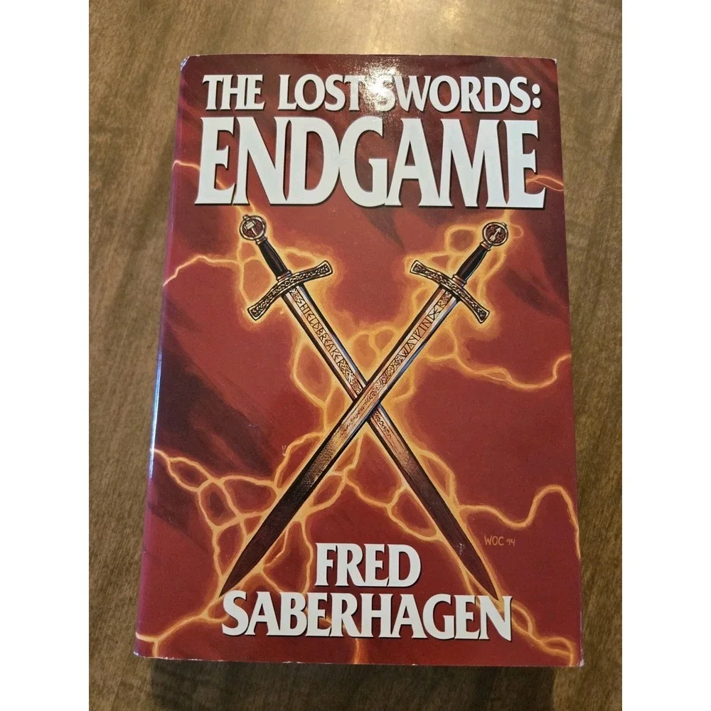 The Lost Swords Complete Series Fred Saberhagen 3 HCDJ Lot Set Triad Endgame